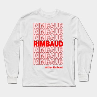 Arthur Rimbaud Thank You Long Sleeve T-Shirt